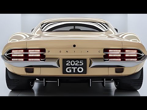 All-New 2025 Pontiac GTO Muscle Car – Power, Performance & Perfection | MVP Auto