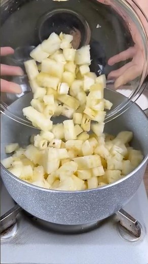 Creamy No-Bake Pineapple Dessert 🍍🍮 #PineappleDessert #NoBakeDessert #EasyDesse