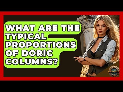 What Are The Typical Proportions Of Doric Columns? - Archaeology Quest