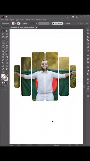 Adobe Illustrator Tips and Tricks - Make Clipping Mask Multiple Shapes #illustrator #tipsandtricks