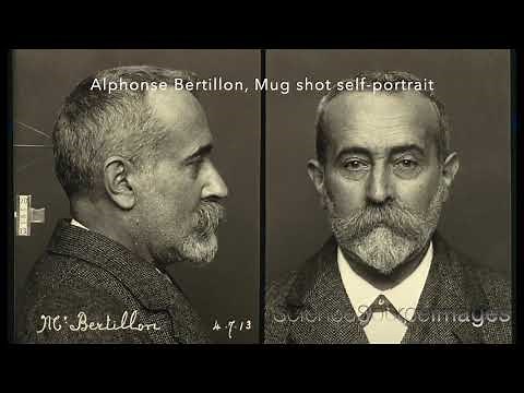 Alphonse Bertillon, Criminologist & INventor of the Mug Shot, Rare Photos