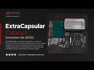 New Med Instruments | Extracapsular Cataract Extraction Set (ECCE) - Precision in Every Procedure
