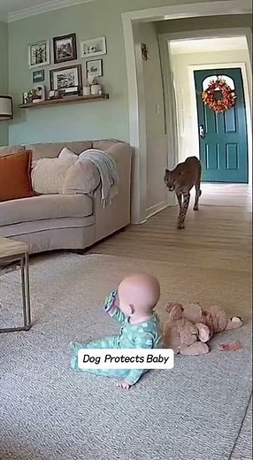 Dog Protects Baby—Heartwarming Moment!