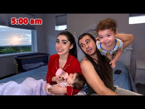 Morning Routine With Our TODDLER And NEWBORN Baby
