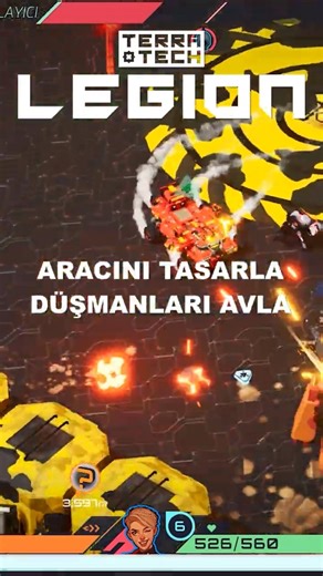 Araç tasarlama ve düşman avlama oyunu #terratech #terratechlegion