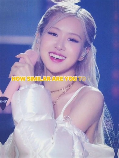 how similar are you to rose #blackpink #kpopedit #kpopband #viralvideo