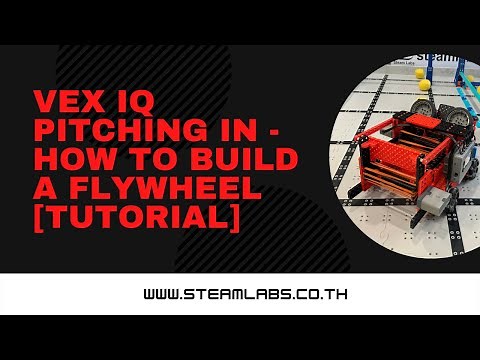 VEX IQ Pitching In - Flywheel Design - Robot Build