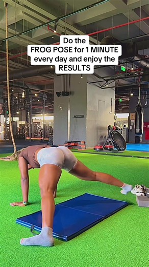 POV Since you started doing this Frog poses, your lower back pain, shoulder knots, menstrual pain, hip spasm has disappeared and now your spine is more flexible For YOU!!!!