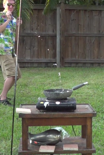 23K views · 526 reactions | MOLTEN METAL VS. BULLETS | The Backyard Scientist | Facebook