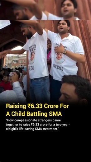 The Viral Video Of Unity And Humanity That Successfully Raised ₹6.33 Crores! 📉 Must Watch! #shorts