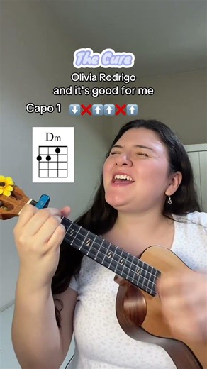 The Cure - Olivia Rodrigo (Easy Ukulele Playalong/ Tutorial) #flightukulele #shorts