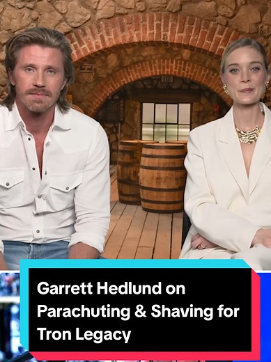 Garrett Hedlund's Wild Parachuting Story for Tron Legacy