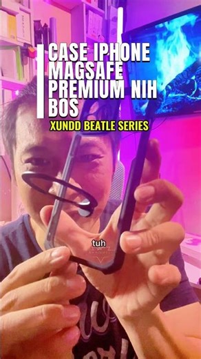 Review case iphone magsafe xundd #reaction #reviewproduk #caseiphone