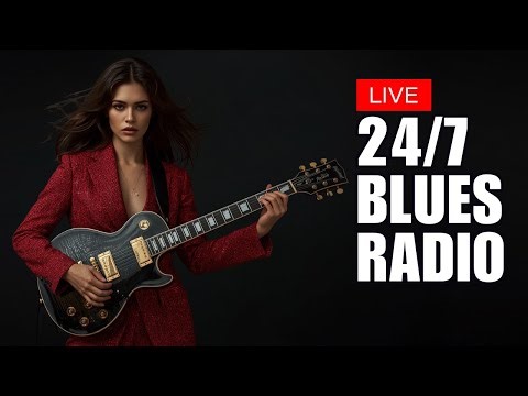 Relaxing Whiskey Blues Music 🎸Lonely Miles & Midnight Blues 🔥Music 24/7