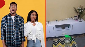 Video: Couple baffled after waking up to find TV, other electronics missing