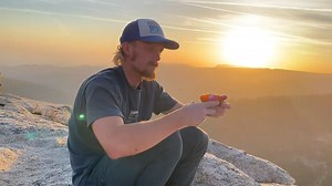 Rock climbing in Sequoia National Park - 5.12a, 1,000ft