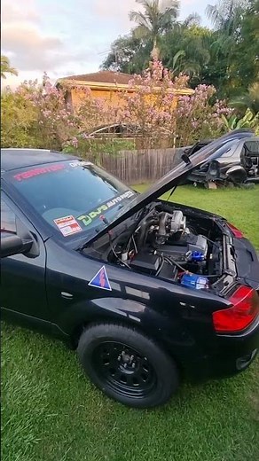 Turbo Conversion Ford Territory #turbo #fordterritory #ford #burnout