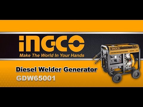 INGCO Diesel welder generator GDW65001