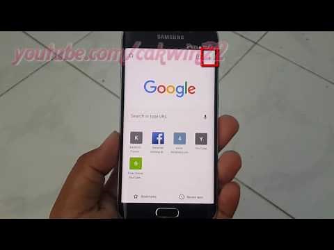 Samsung Galaxy S6 Edge : How to Enable or disable Protected content in Google Chrome Android
