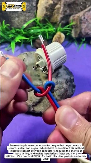 The Smart Wire Connection Trick Every DIY Electrician Should Know! ⚡