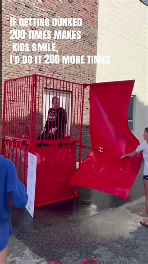 I knew I’d get sick working in a school but didn’t see the post dunk tank illness coming 💦 #dunktank #forthekids #principal