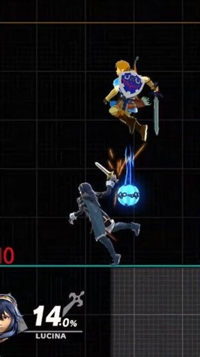 Link Z Drop Bomb Combo #ssbu #smashbros