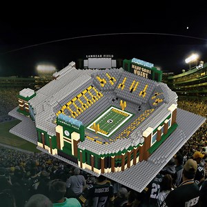 Here it is Packers fans! Build your very own Lambeau Field, home of the Green Bay Packers! Don't wait, limited supply! Order Now!!! --->> https://goo.gl/pqpdtt | Green Bay Packers Fan Island