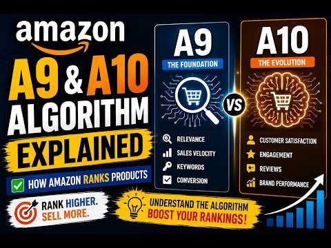 How to Rank #1 on Amazon | Understanding A9 & A10 Algorithm
