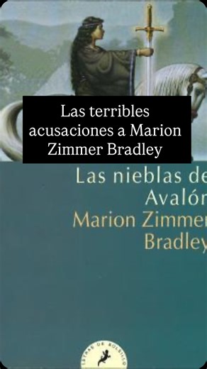 Loren Ysella on Instagram: "Historia del fandom: la escritora que prohibió hacer fics de su obra y luego fue acusada de cometer actos terribles contra niños. Esta es la historia Marion Zimmer Bradley, la autora de Las Nieblas de Avalon #fandom #lgbt"