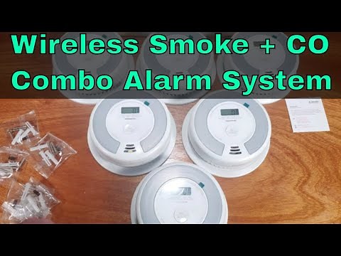 X Sense Wireless Smoke + CO Alarm System - x6 SC07-W Detectors