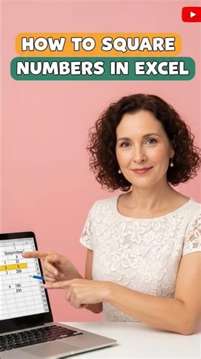 HOW TO SQUARE NUMBERS IN EXCEL #exceltips #exceltricks #datacleaning #excelhindi #dataextractor
