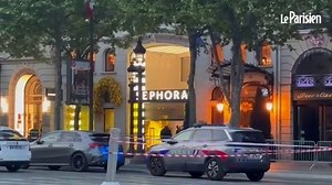 Paris : deux bruits sourds sèment la panique aux abords du Sephora des Champs-Élysées
