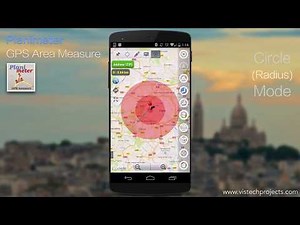 Planimeter - GPS area measure on Android. Circle Mode and Volume Calculator on maps.