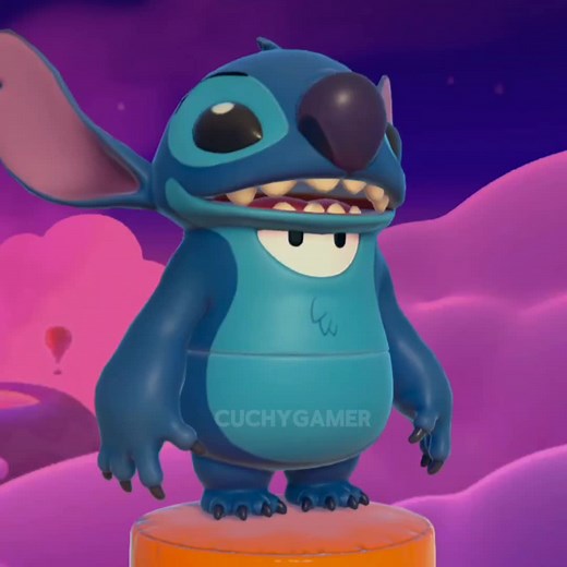 Stitch and Fall Guys Dance | Lilo and Stitch Gameplay