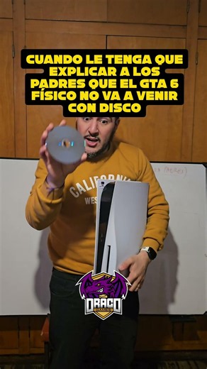 - Gta 6 -19/6 en formato "fisico" pero solo incluirá código, no vendrá con disco .Estas de acuerdo?