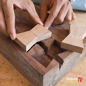 Stabilize a wood Crack | Woodworking TV
