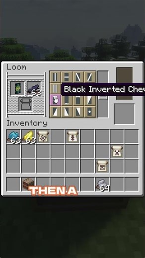 MAKE A WARDEN BANNER IN MINECRAFT #minecraft #shorts