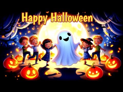 Happy Halloween Song l Nursery Rhymes and Kids Song by Little Learner's Channel