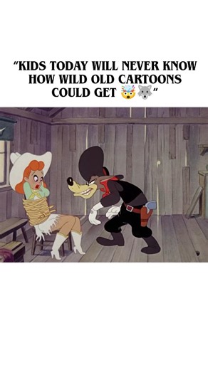 historyteller on Instagram: "Wild and Woolfy is a 1945 animated cartoon short, one of six cartoons in which Droopy was paired with a wolf as his acting partner.It is one of a very few cartoons in the series where Bill Thompson did not voice Droopy, instead Tex Avery himself provided the voice. In this western-themed cartoon, the Big Bad Wolf, now playing a cowboy criminal called "Joe" Wolf in this cartoon, kidnaps the cowgirl singer, Red (played by Red Hot from Red Hot Riding Hood) from Rig-R-Mo