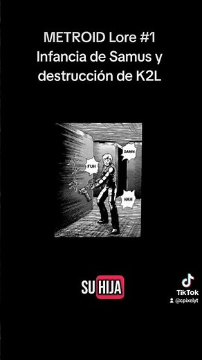 La Trágica Infancia de Samus Aran | Lore Metroid #1 🪐 #Metroid #SamusAran #Ridley