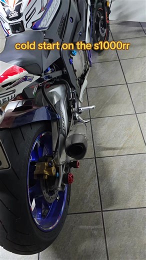 Cold Start Procedure for BMW S1000RR