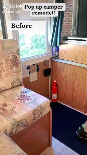 Pop-Up Camper Remodel Before & After Transformation