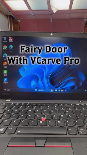 VCARVE PRO from @Vectric making it easy! #woodshop #vcarvepro #vectric #cnc #software #maker #fyp