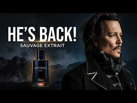 Johnny Depp's NEW Dior Sauvage Extrait Campaign – The Return of the Icon