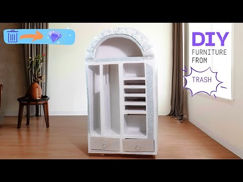 How to Build a Strong & Stylish Cardboard Storage Unit | Easy DIY Furniture for Beginners (Part 1)