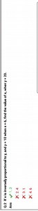 Q. 2 If x is inversely proportional to y , and \mathrm { y } = ... | Filo