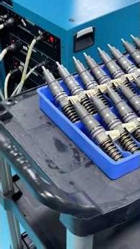 Today, let's take a look at the assembly process of the fuel injector.