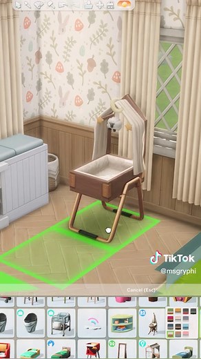 Dreamy Critter-Themed Nursery Build in The Sims 4