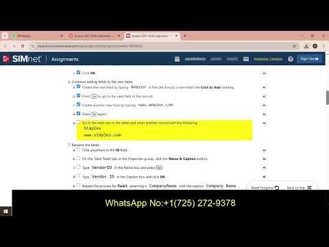 Access 2021 Skills Approach Ch 2 Skill Review 2 1| Access_2021_Skills_Approach_Ch_2_Skill_Review_2 1