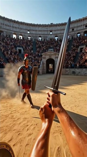 POV: You’re a Gladiator in Ancient Rome #history #pov